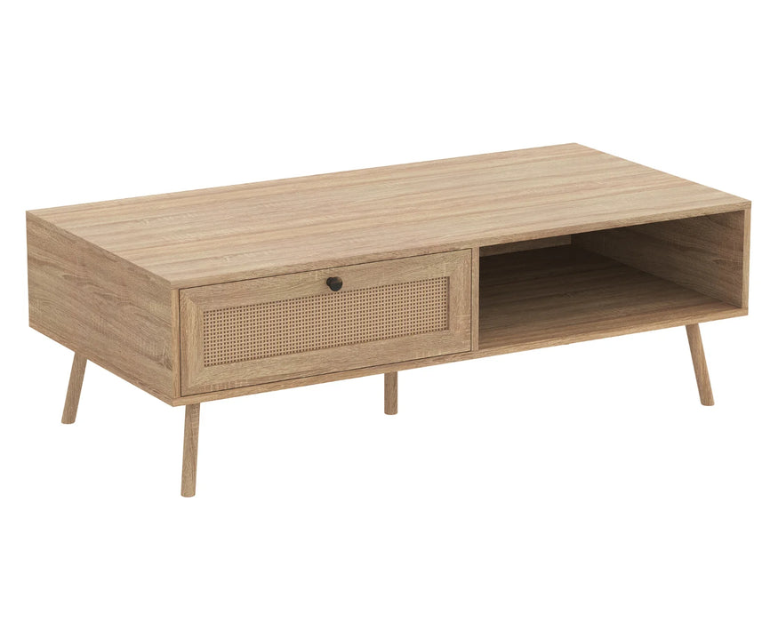 ALBA - Table de salon 47" avec rangements