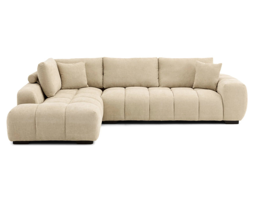 CIELLO - Sofa sectionnel 120" beige