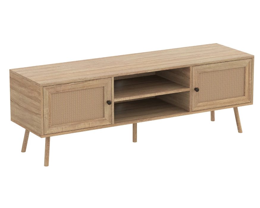 ALBA - 56" TV stand in natural light oak