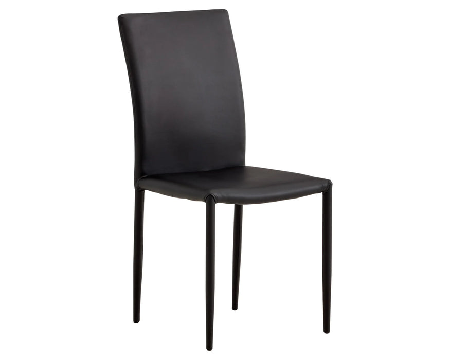 COSMO - Chaise de cuisine moderne noir