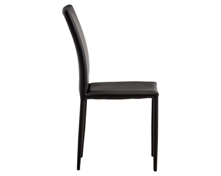 COSMO - Chaise de cuisine moderne noir