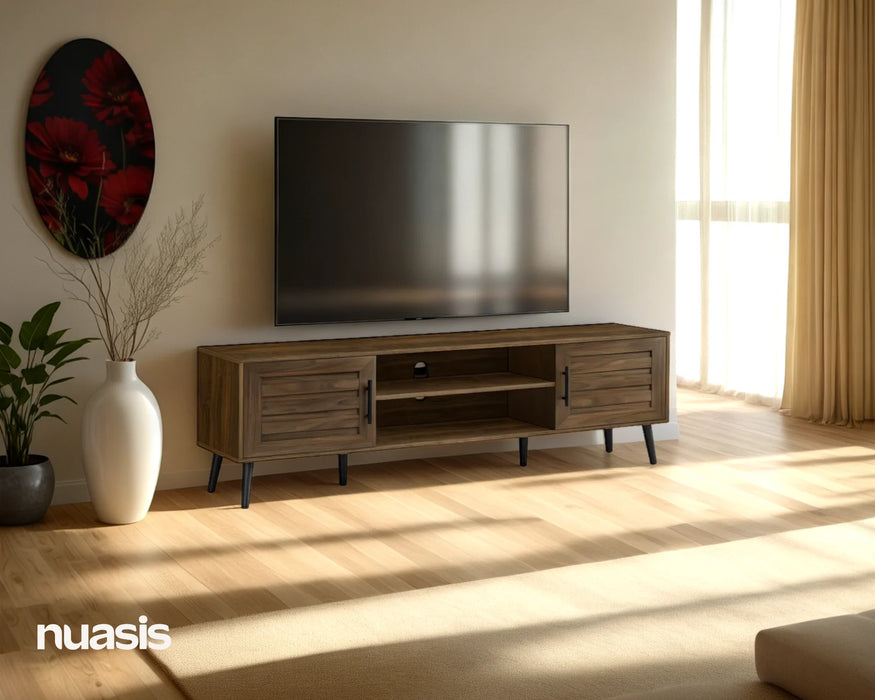JAN - 72" brown TV stand