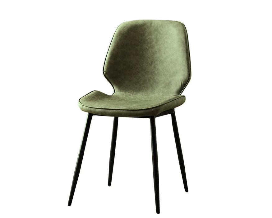 MONROE - Chaise de cuisine vert