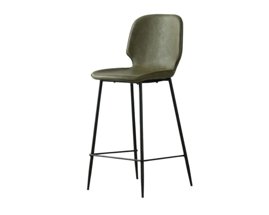 MONROE - Tabouret de bar vert
