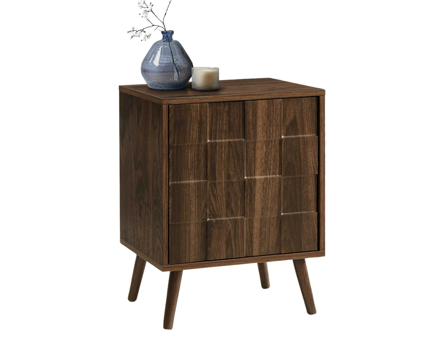 ALBAN – Table d’appoint en noyer foncé