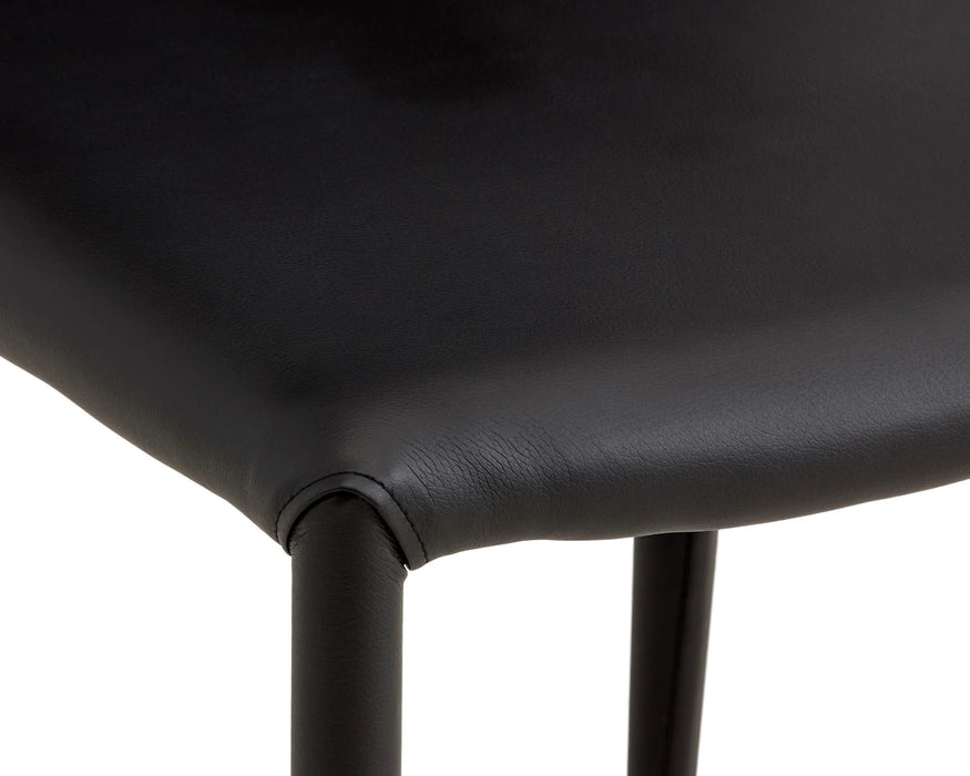 COSMO - Chaise de cuisine moderne noir