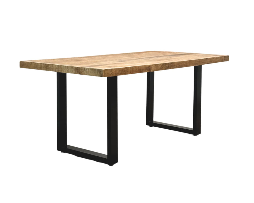 LOUVIA - Table à manger 72" bois de manguier massif