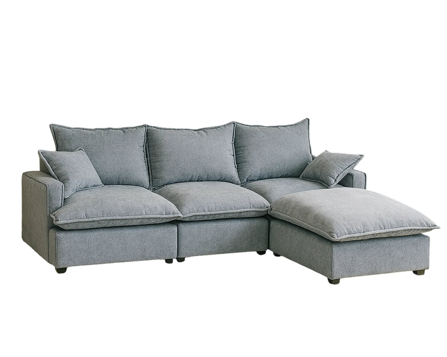 AUDREY - Modulaire 105" 4 morceaux gris
