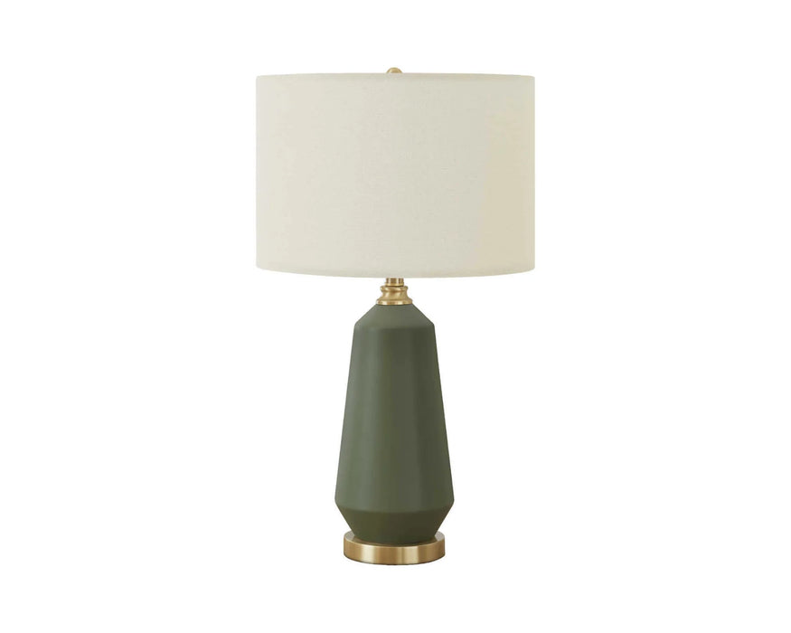 VERDE - Lampe de table en céramique verte