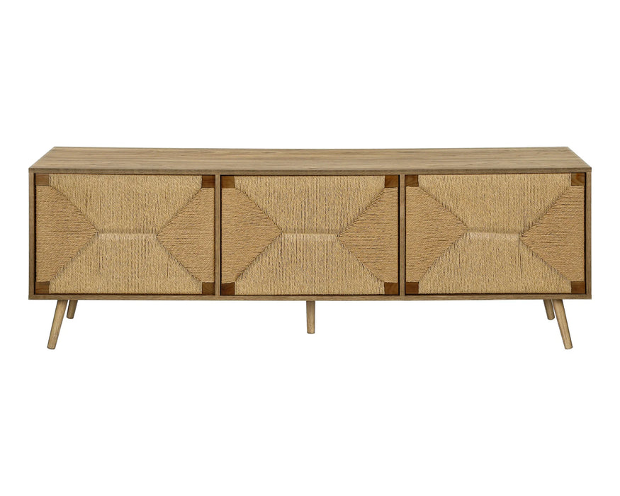 SAVANA - 72" pale walnut TV stand