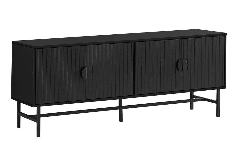 VALD - 60" black TV stand