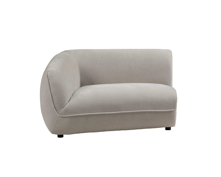 BALIN - Chaise gauche 52" taupe