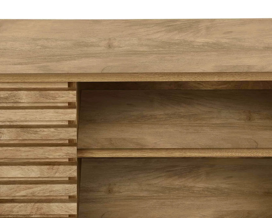 LIVIA - 72" pale walnut TV stand