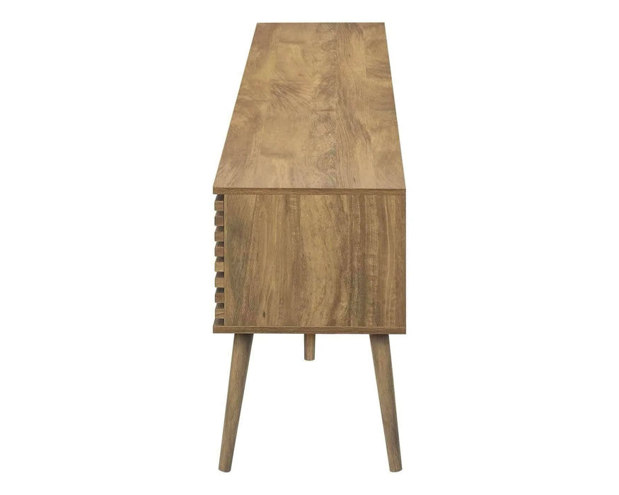 LIVIA - 72" pale walnut TV stand
