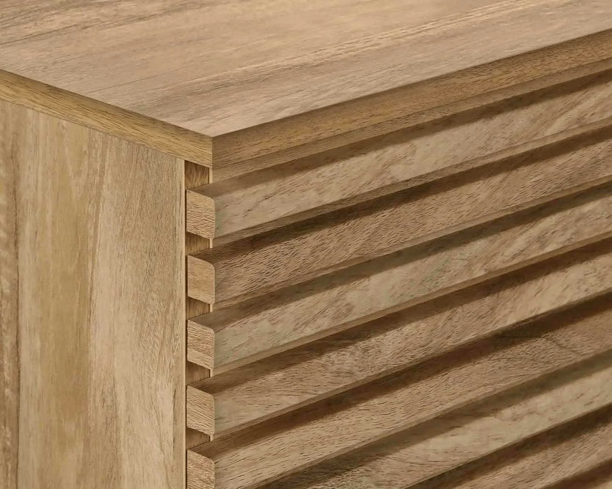 LIVIA - 72" pale walnut TV stand