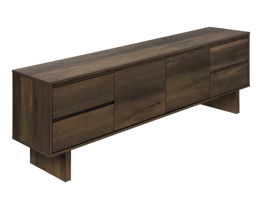 MANNY - 72'' dark brown TV stand