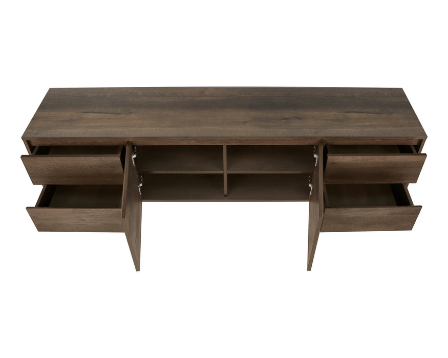 MANNY - 72'' dark brown TV stand