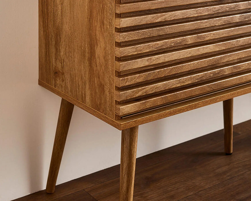 LIVIA - 72" pale walnut TV stand