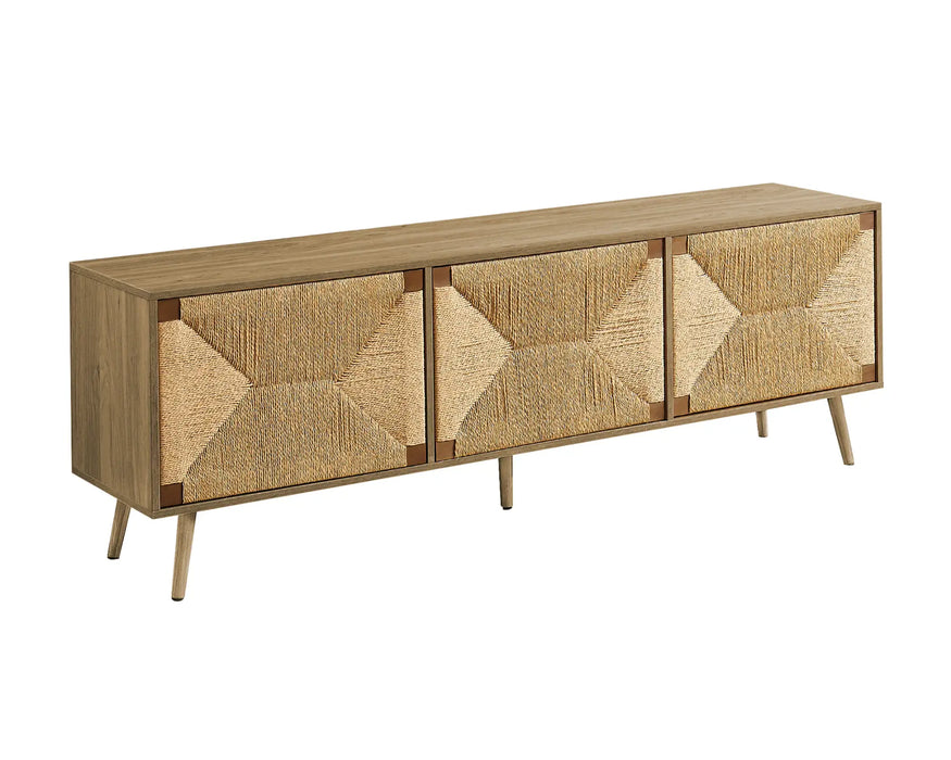 SAVANA - 72" pale walnut TV stand