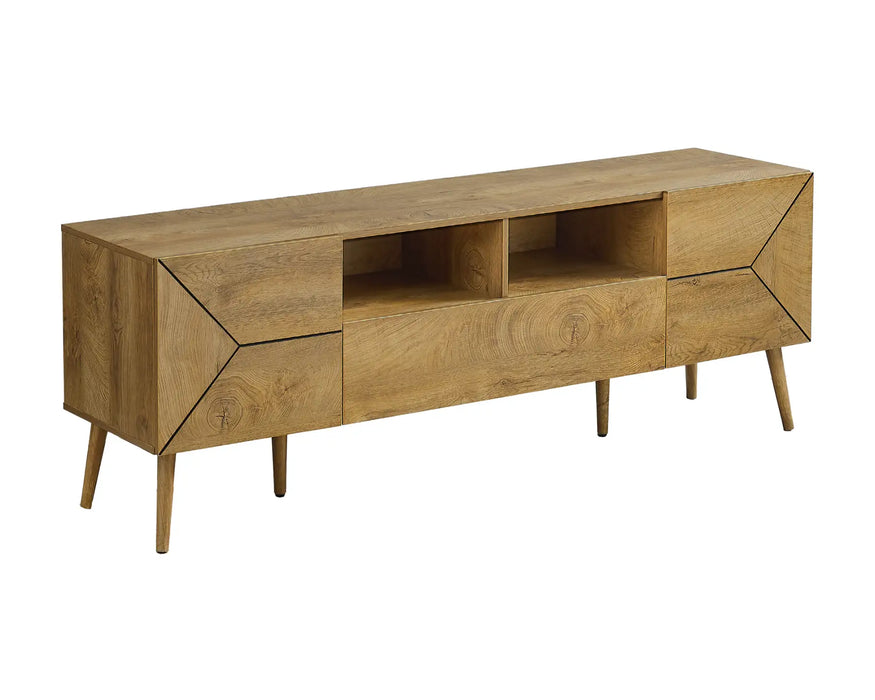 OSLO - 72" pale walnut TV stand