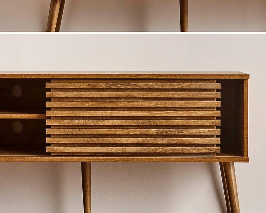 LIVIA - 72" pale walnut TV stand