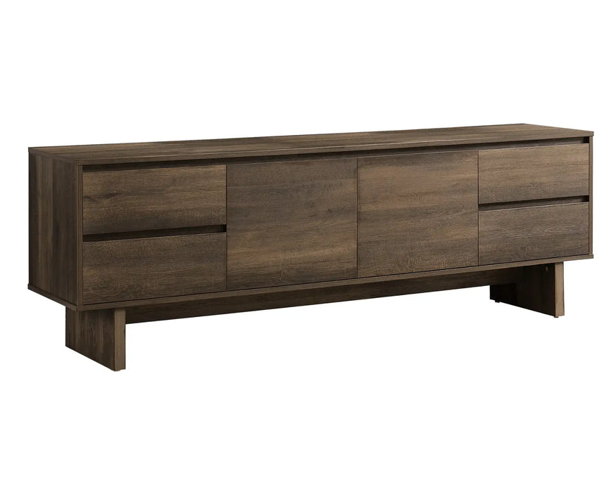 MANNY - 72'' dark brown TV stand