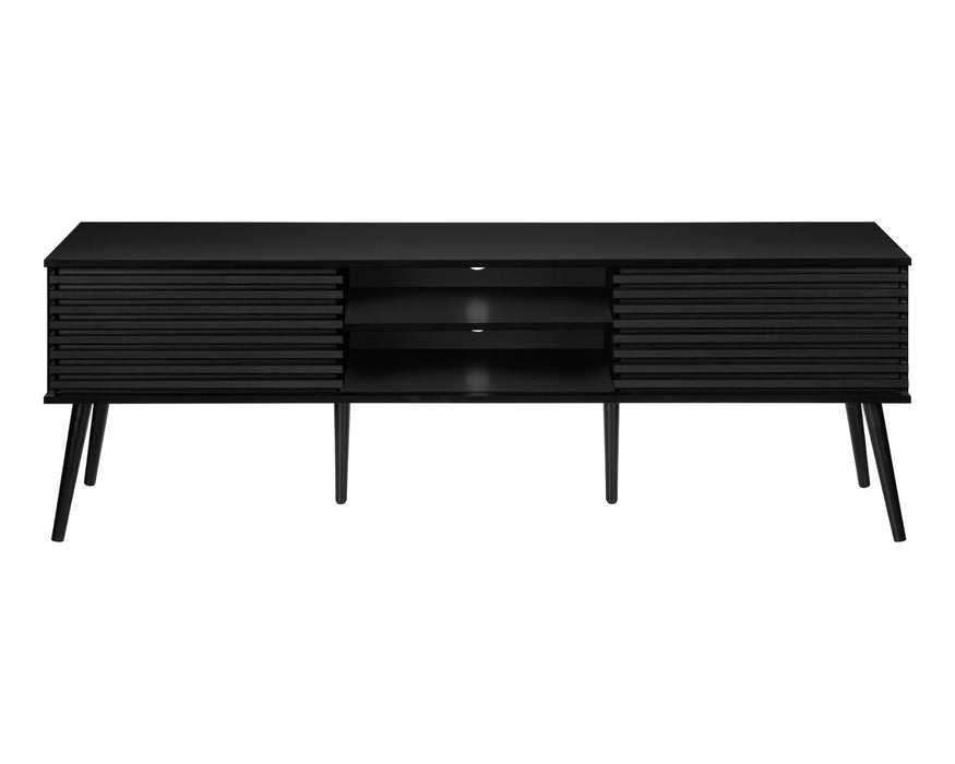 LIVIA - 72" black TV stand