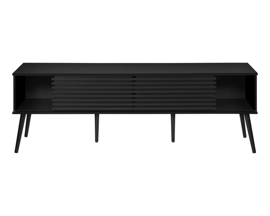 LIVIA - 72" black TV stand