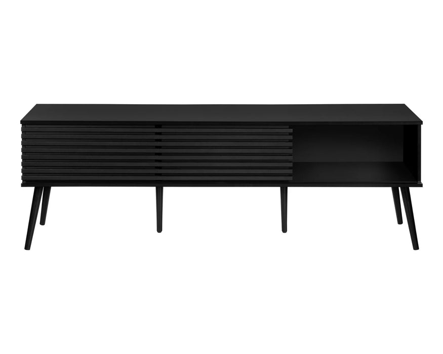 LIVIA - 72" black TV stand