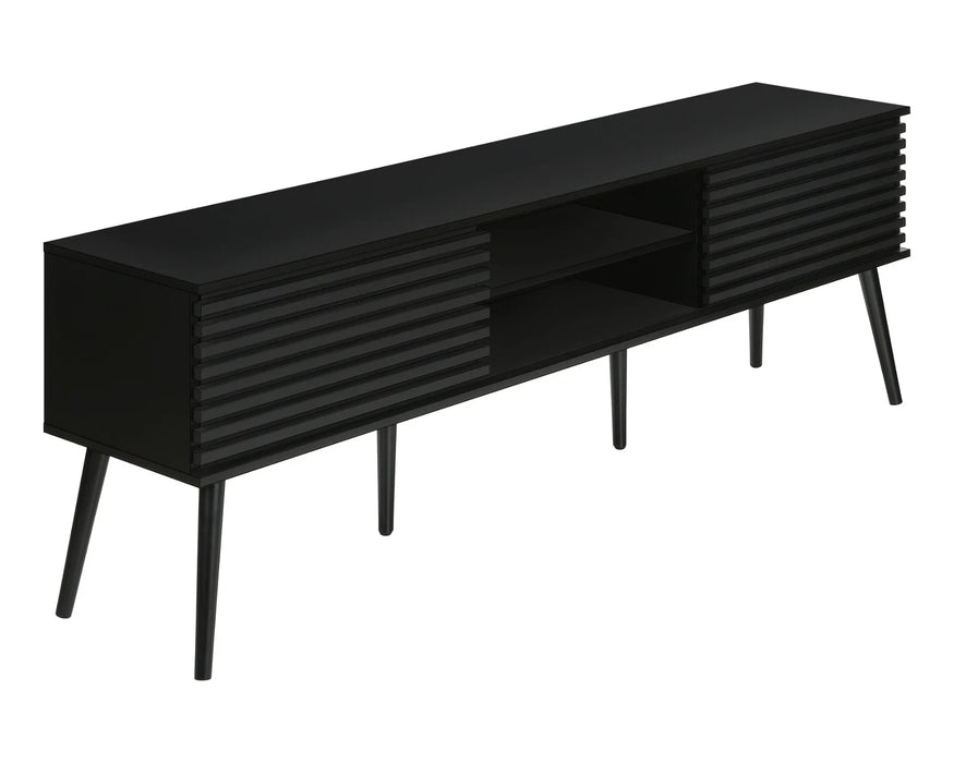 LIVIA - 72" black TV stand