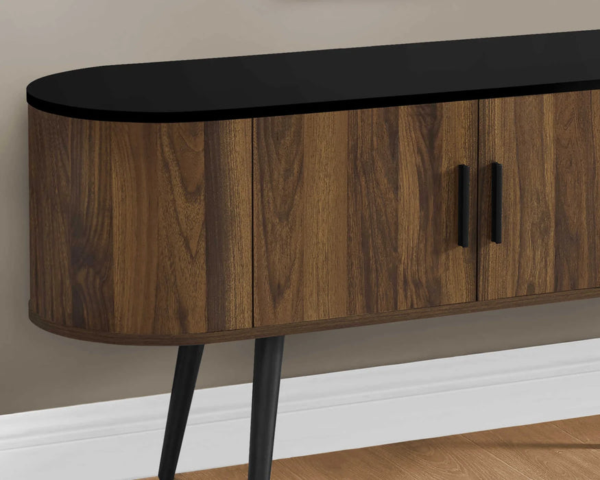 CARLY - 72" dark walnut TV stand