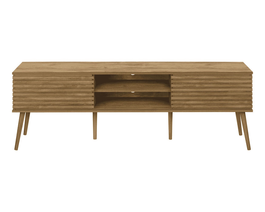 LIVIA - 72" pale walnut TV stand