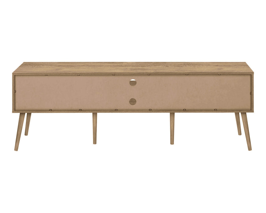 LIVIA - 72" pale walnut TV stand