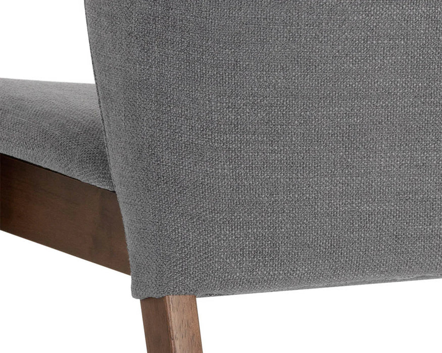 HADLEY - Tabouret de bar walnut