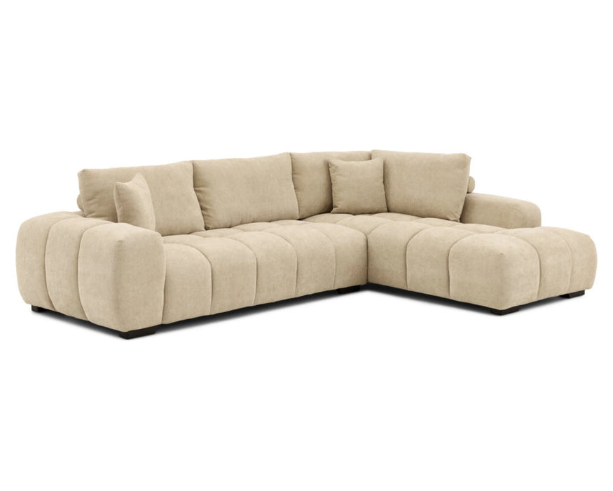 CIELLO - Sofa sectionnel 120" beige