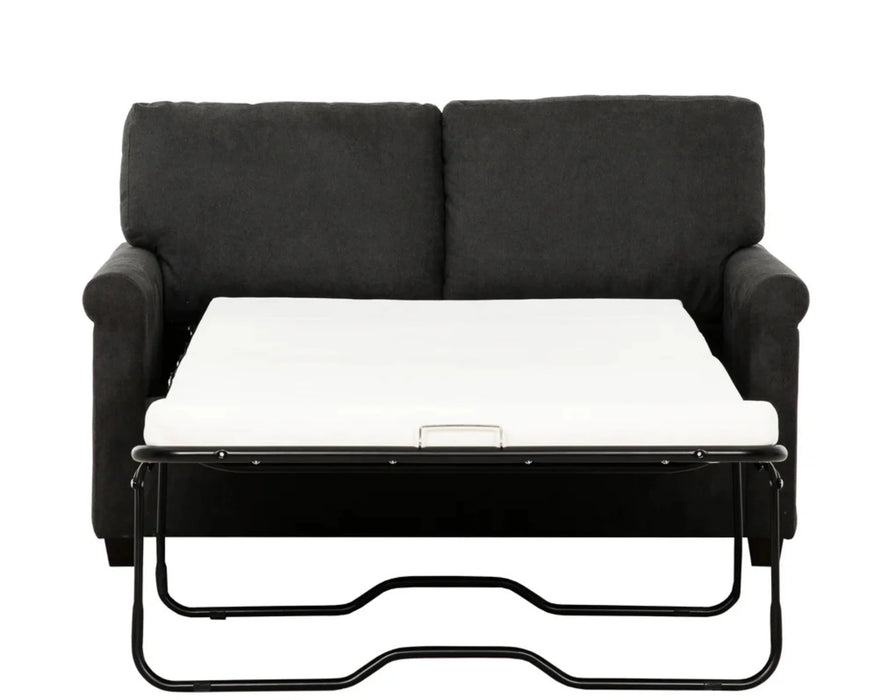 CHICO - Sofa lit 55" noir