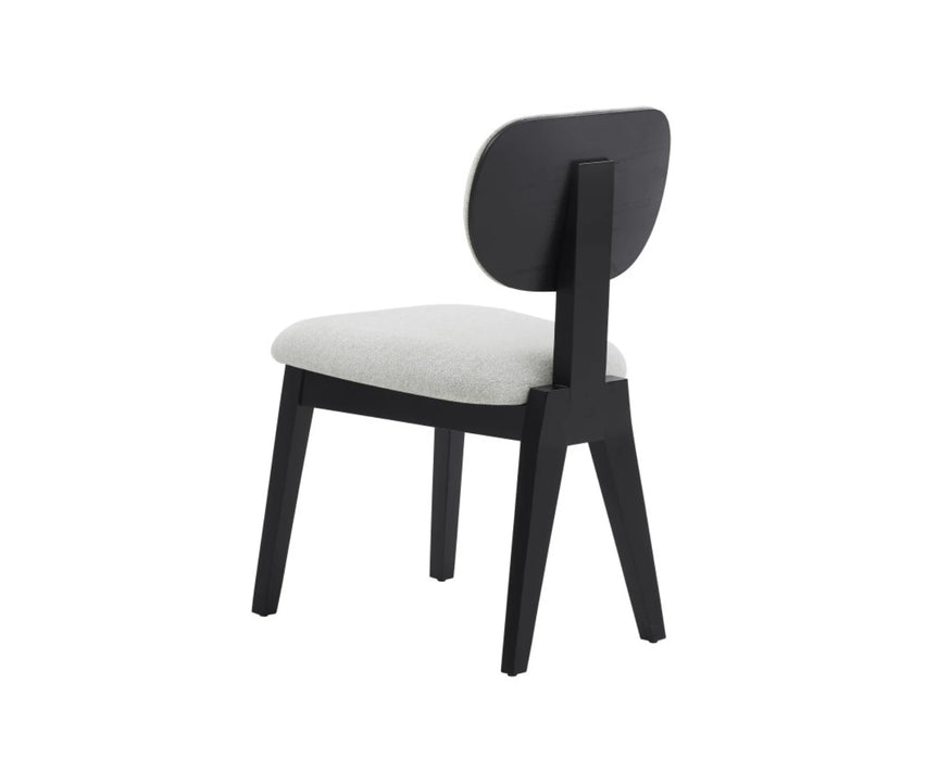 SUND - Black contemporary kitchen chair
