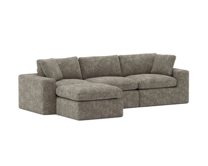 NOAH - Sofa modulaire 4 morceaux taupe