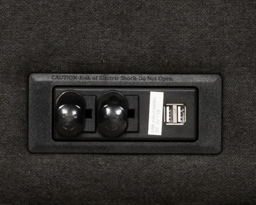 CHICO - Sofa lit 55" noir
