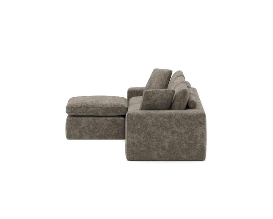 NOAH - Sofa modulaire 4 morceaux taupe