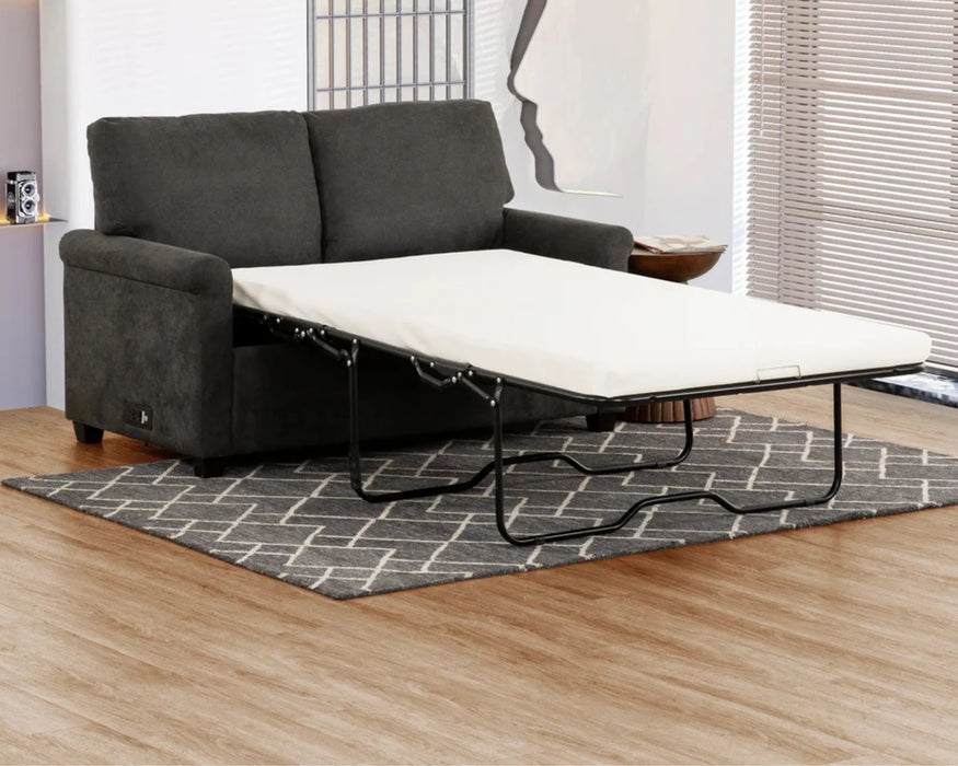 CHICO - Sofa lit 55" noir