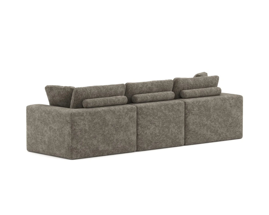 NOAH - Sofa modulaire 4 morceaux taupe