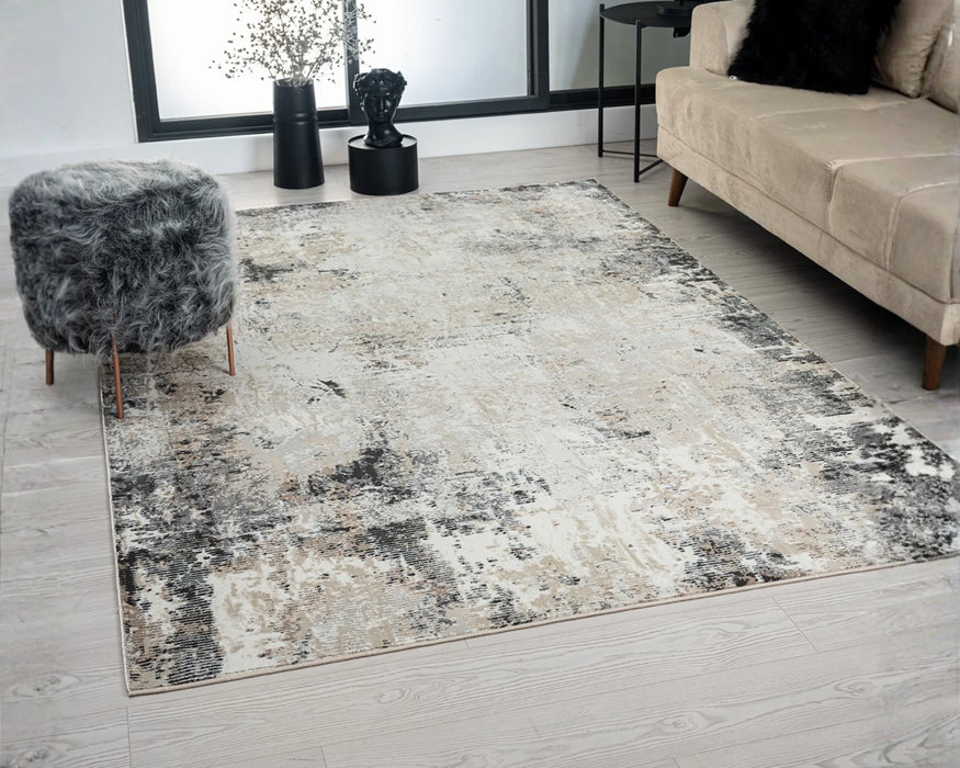 QUANTUM - 5 x 8 Contemporary Mineral Rug