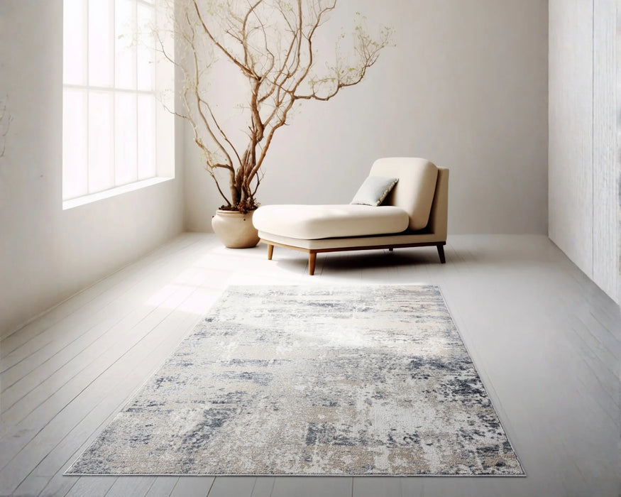 LOOPIN - Tapis 5 X 8 brume de pierre