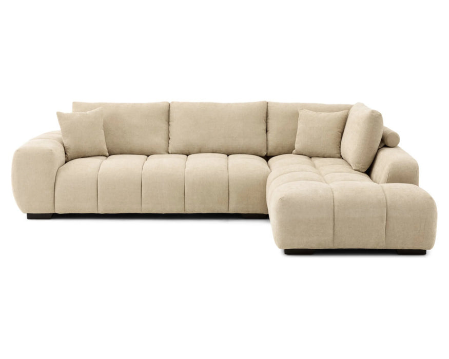 CIELLO - Sofa sectionnel 120" beige