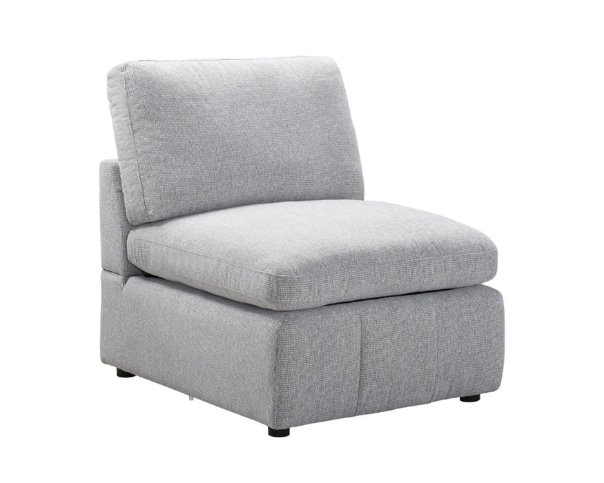 ENZO - Chaise 32" gris pâle