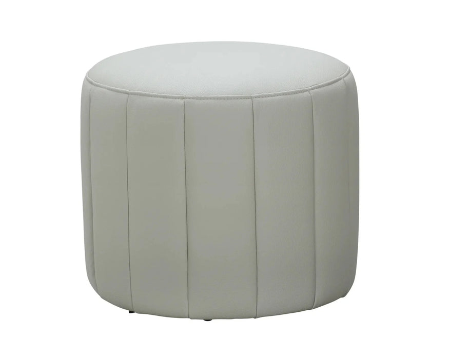 ISLA – Round caramel Ottoman