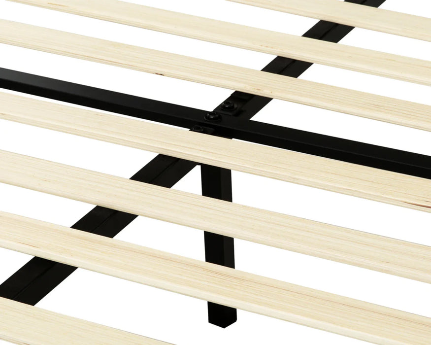 RAVEN - Base de lit gris anthracite