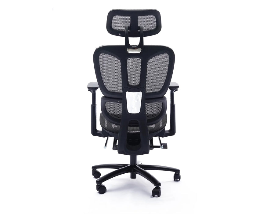 HUXLEY - Chaise de bureau ergonomique avec repose-pieds