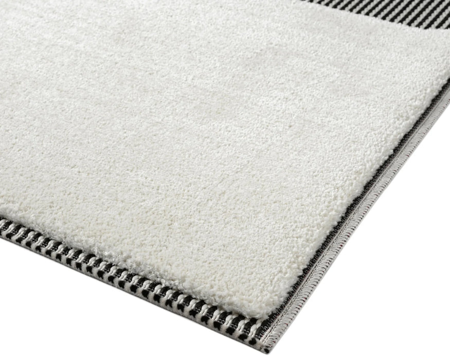 NAVAJO - Tapis 5 x 8 géométrique texturé